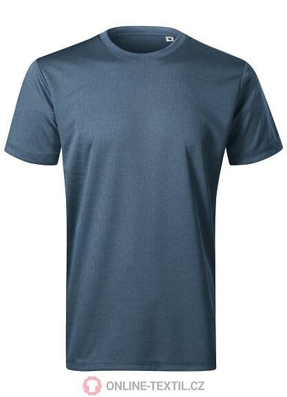 MALFINI® Pánské recyklované sportovní tričko Chance (GRS) 810 - tmavý denim melír z kolekce MALFINI | ONLINE-TEXTIL.CZ