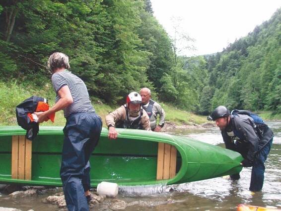 Řeky Orava a Dunajec protékají krásnou krajinou bez jezů