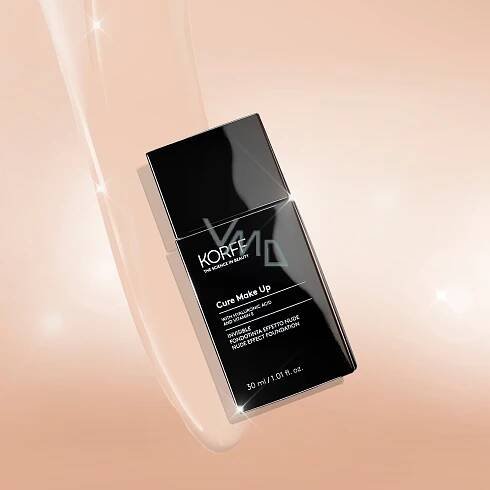 Korff Cure Make Up Invisible Nude Effect Foundation neviditelný make-up 03 Walnut 30 ml - VMD drogerie a parfumerie