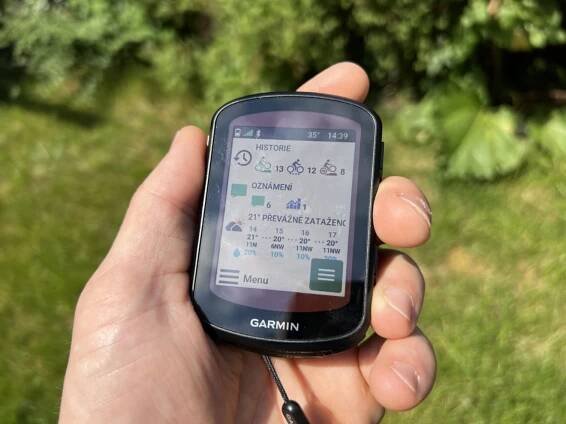 TEST: cyklistická navigace Garmin Edge 840 Solar - iVELO