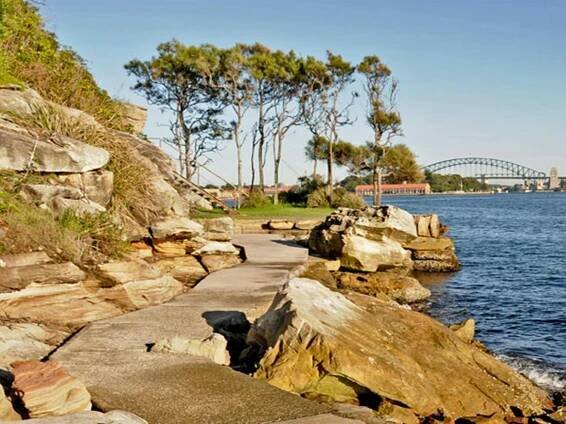 View across the harbour from Clark Island. Photo: Kevin McGrath © DPIE