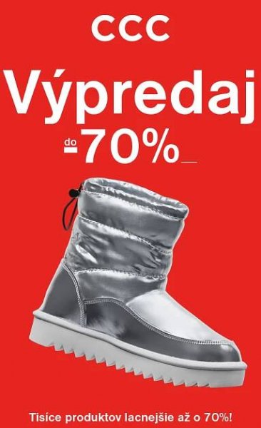 MEGA ZNÍŽENIE CIEN v CCC! - CENTRO Nitra