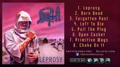 DEATH - 'Leprosy' Reissue (Full Album Stream)