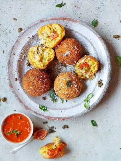 Arancini balls recipe