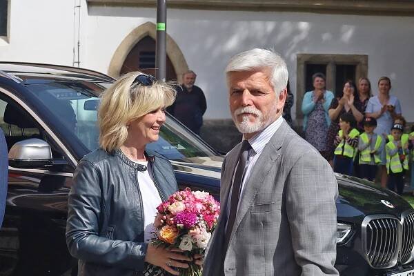 Návštěva prezidenta republiky Petra Pavla v sídle Pardubického kraje