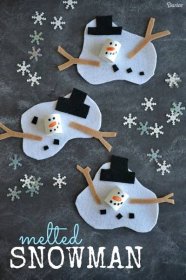 Holiday Crafts For Kids, Craft Projects For Kids, Foam Crafts