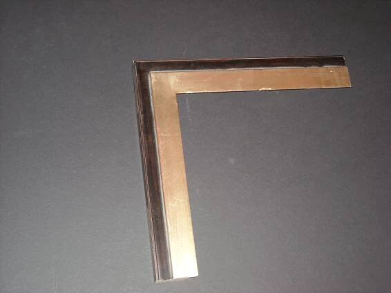 RP241    2inch    two-toned sculpted trim solid wood frame