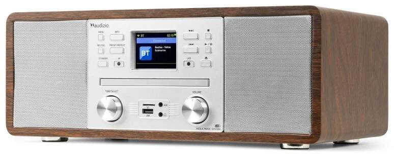 Avola Digital music system CD/BT/DAB+/Internet silver za 4 390 Kč – Rádia