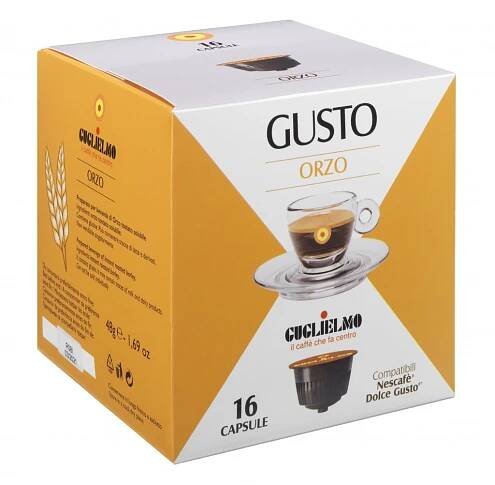 Caffe Guglielmo kapsle Nescafe DolceGusto Orzo 16 kapslí