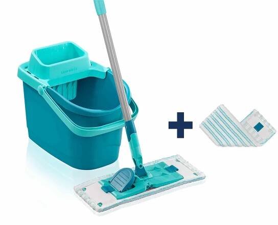 Leifheit Mop Set PowerClean M + náhrada micro duo zdarma