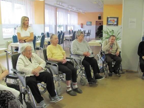 Rok 2015 - Představení pana Šedivého - 11.11.2015 - Domov pro seniory U Pramene Louny