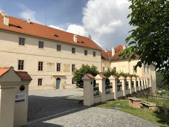 The chateau at Nižbor