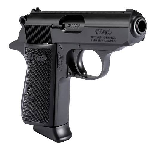 Pistole Walther PPK/S, 9 mm Browning, Černá