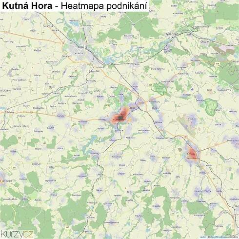 Kutná Hora - mapy | Kurzy.cz