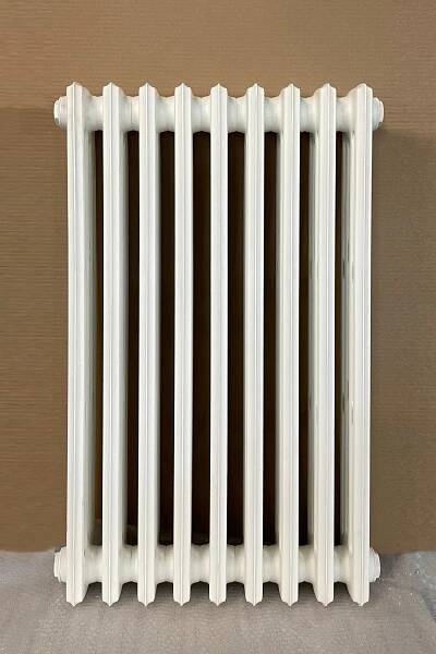 Litinový raidátor Biaxo 4/960 - 9čl., 565 x 960 x 144mm, na zeď, bílá matná