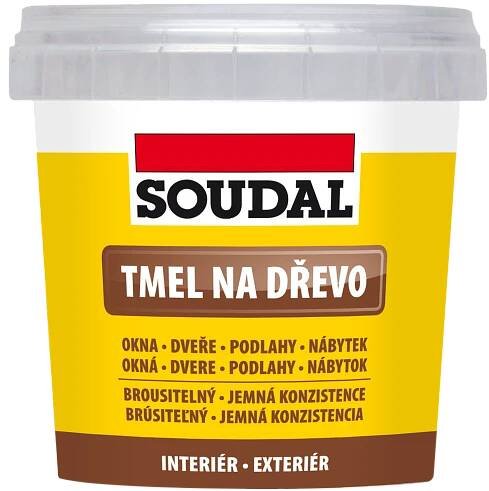 Soundal Tmel na dřevo teak 250 g
