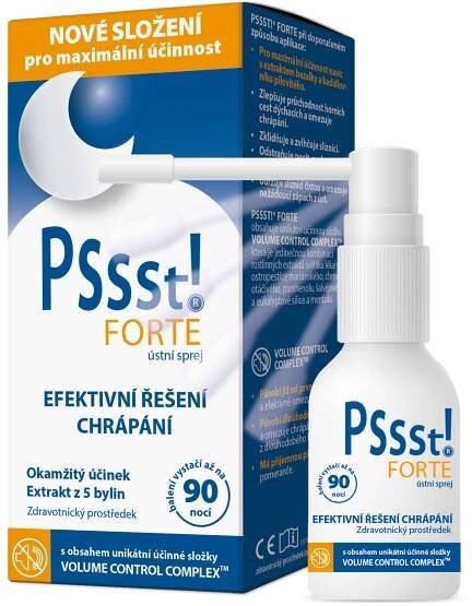 Pssst - Ústní sprej proti chrápání Forte | Rossmann.cz 