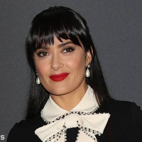 Salma Hayek Rocked a Caramel Lob at Cannes