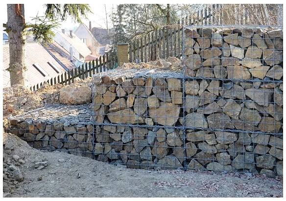 Gabionový koš - 150x50x50 cm, velikost oka 50x50 mm