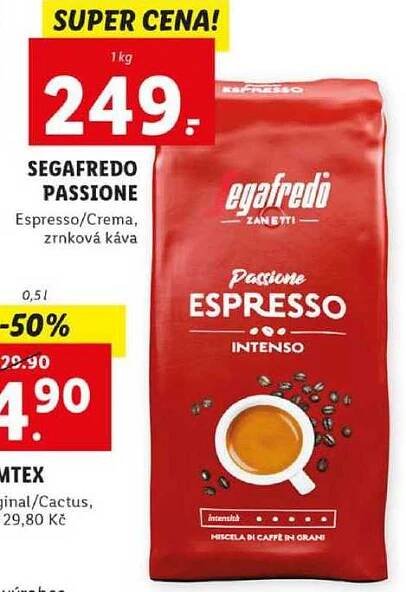 SEGAFREDO PASSIONE, 1 kg