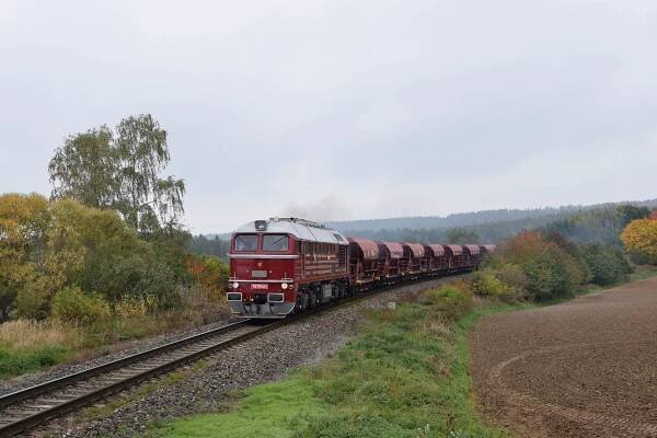 Fotografie - Motorová lokomotiva "Sergej" T679.1312 - 08.10.2022