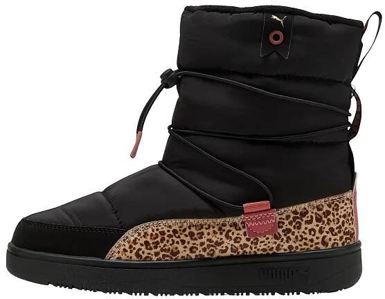 boty Puma Snowbae Wns Animal Flair - Puma Black/Toasted Almond
