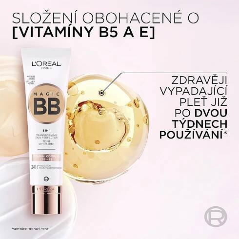L'Oréal - BB krém 5in1 Magic 03 Medium | Rossmann.cz 