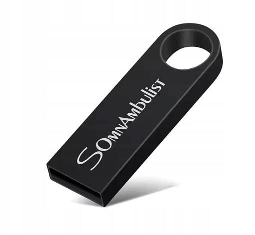 USB flash disk 128 GB 2.0 malý 39 mm voděodolný flash paměť 128 GB červený