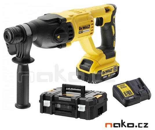 DeWALT DCH133M1 aku kombinované kladivo 18V LiIon 4.0Ah