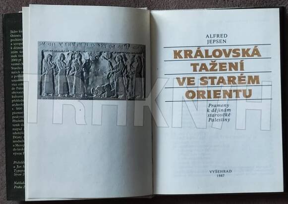 Kniha Královská tažení ve starém Orientu - prameny k dějinám starověké Palestiny - Trh knih - online antikvariát