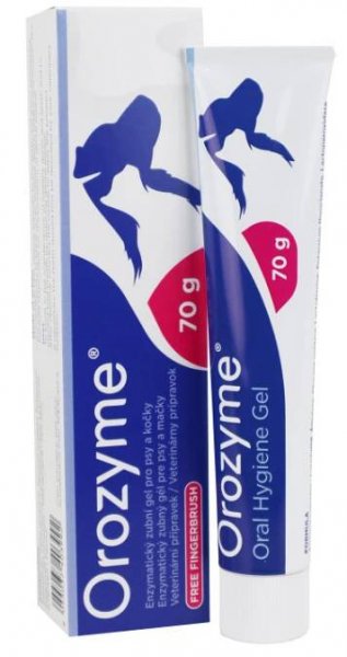 Orozyme zubní gel pro psy a kočky 70 g
