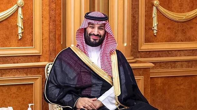 Saúdskoarabský korunní princ Muhammad bin Salmán (27. září 2022)