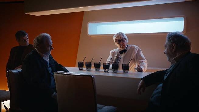 Bernard Blancan, Jackie Berroyer, Serge Larivière - Cosmodrama - Z filmu