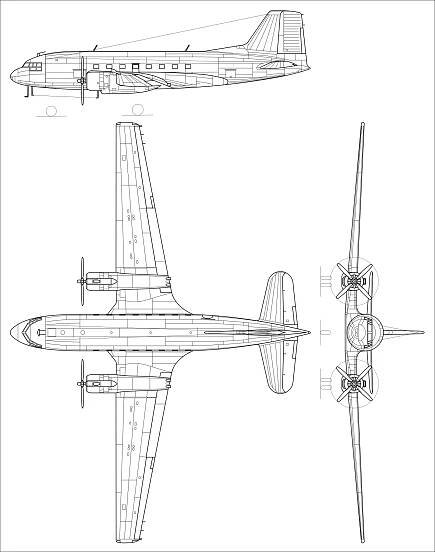 Soubor:Iljusin Il-14.svg – Wikipedie