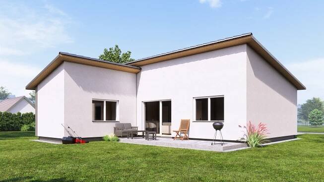 Výstavba bungalovu Smart Mini od 3 295 000 Kč Olomouc, Slavonín Smart dřevostavby