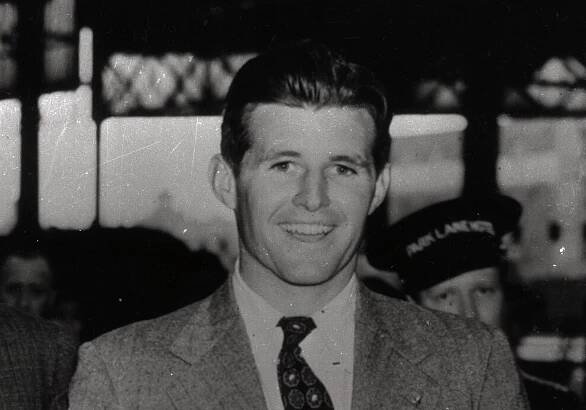 John F Kennedy and Joseph Kennedy Jr with Their Father