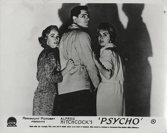 Vera Miles, John Gavin, Janet Leigh - Psycho - Fotosky
