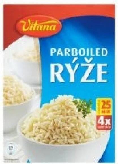 Vitana Parboiled rýže 4 x 100 g