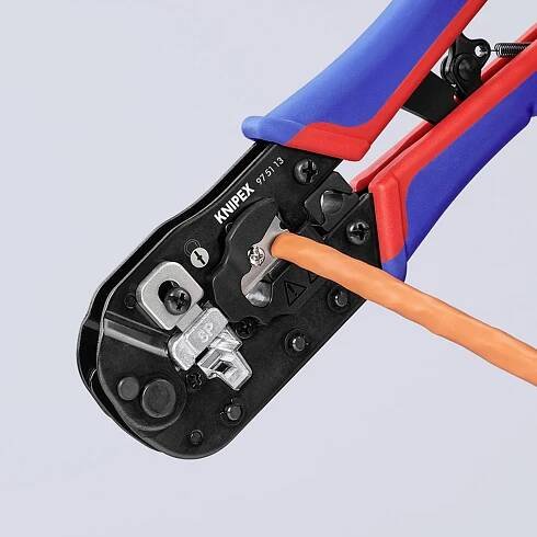 Knipex Crimpzange für RJ45-Westernstecker 97 51 13 krimpovací kleště