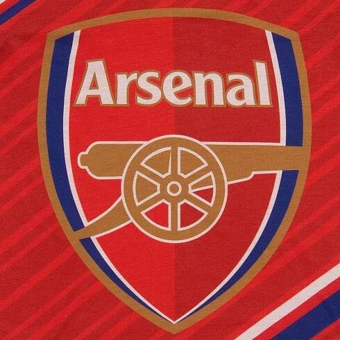 FC Arsenal dětské pyžamo Long red - FAN-store.cz