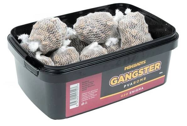MIKBAITS - Pelety PVA Bomb Gangster 15 ks G20 Enigma