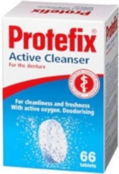 Protefix aktivní čistící tablety na zubní protézu 66 tablet