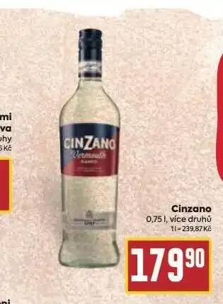 Billa Cinzano nabídka