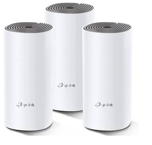 TP-Link AC1200 Whole-home Mesh WiFi System Deco E4 (3-pack), 2x10/100 RJ45 Deco E4(3-pack)