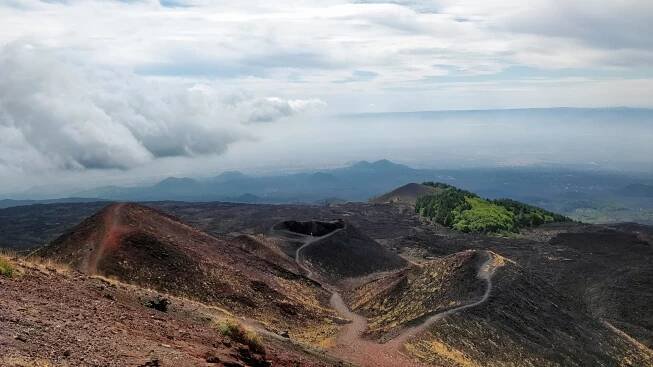 Sopka Etna, Sicílie