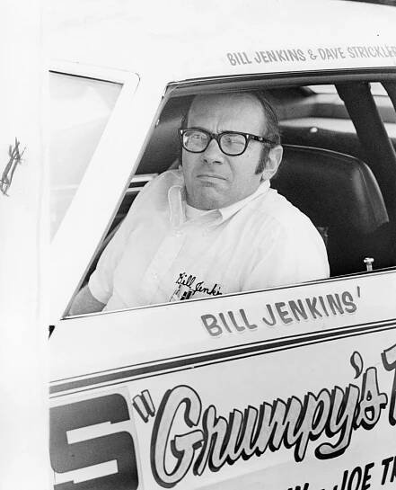 bill jenkins in car
