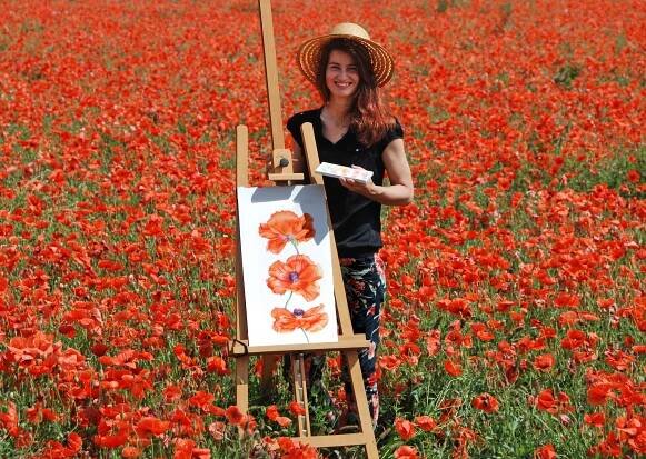 Ve světě je uznávaná, u nás ji nikdo nezná. Pavlína Kourková patří mezi nejlepší botanické malíře