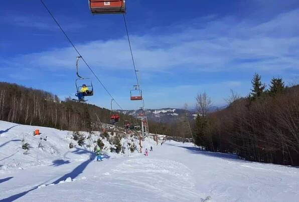 Ski areál Severka v Dolní Lomné