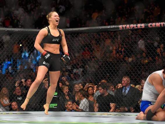 Ronda Rousey Continues to Dominate the U.F.C.