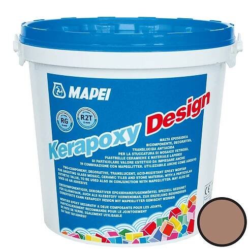 Mapei Spárovací hmota epoxidová Kerapoxy design 142 hnědá; 3 kg